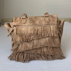 Free People Fringe Crossbody Purse – Boho Western Style